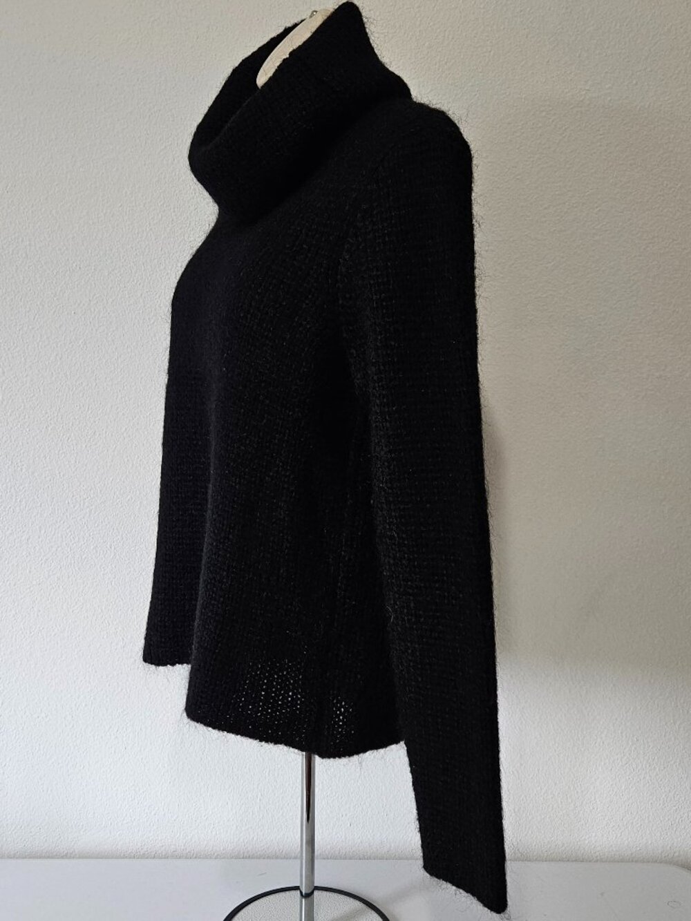 VINTAGE Ralph Lauren Mohair Turtleneck / Cowl Neck Sweater - Picture 6 of 11